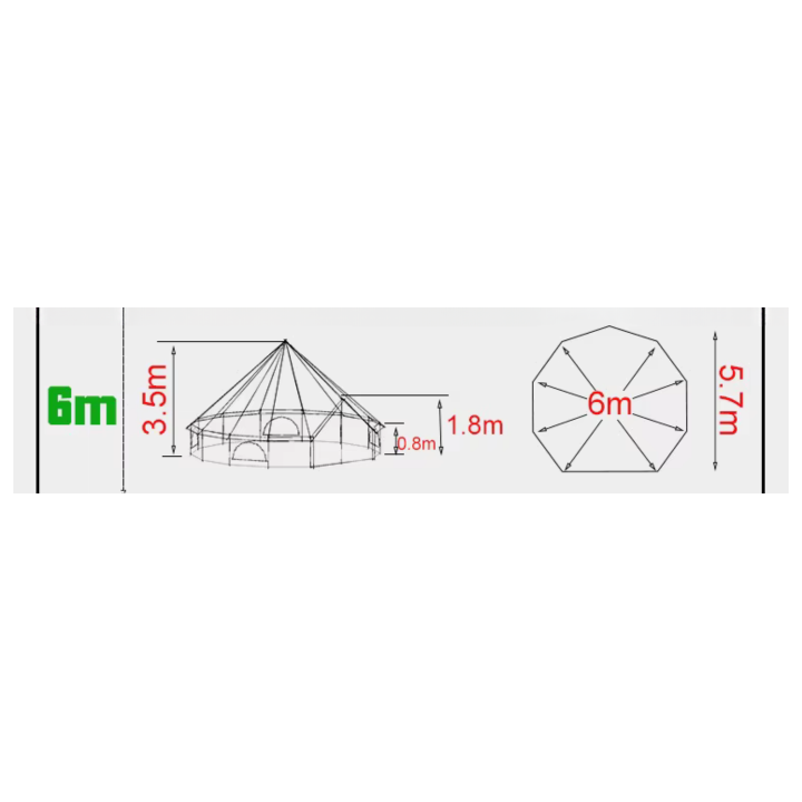 Chaumière 600 - 8 personnes